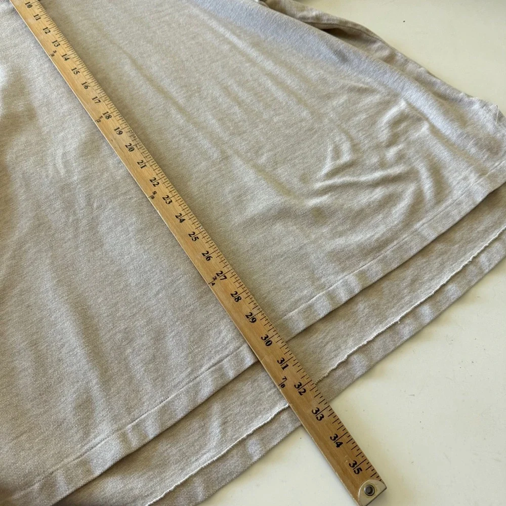Polo Ralph Lauren 3XB Big Tan Heather Pique Short Sleeve Pony Logo Polo Shirt